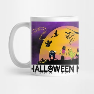 Halloween Night With Guest tee design birthday gift graphic Mug